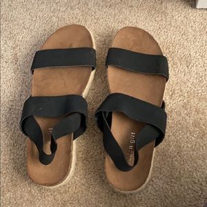 black madden girl platforms